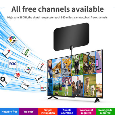 Long Range Smart Wireless Caravan TV Antenna with Vertical Polarization Intensity
