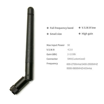 600-2700mhz/2400-2500MHZ/5000-5800MHZ/433mhz Dual Band Wireless Usb Indoor Router