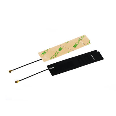 OEM 2.4G WiFi GSM 3G 4G Internal FPC Antenna with IPX UFL Connector Cable 1.13/178