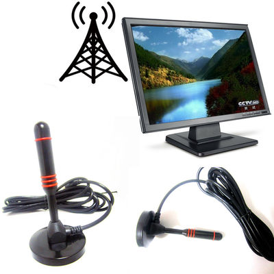 HD HDTV Digital Indoor TV Antenna with SMA/IEC/F Male Connector and 65-80 Miles Range