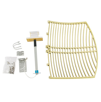 Vertical Polarization Outdoor GSM Parabolic Antenna for 2.4GHz 5GHz WiFi Coverage