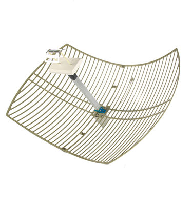 Vertical Polarization Outdoor GSM Parabolic Antenna for 2.4GHz 5GHz WiFi Coverage