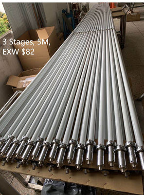 35mm Diameter VHF Fiberglass Boat Antenna 156-163MHz Marine Radio Antenna 5.2M 93stages