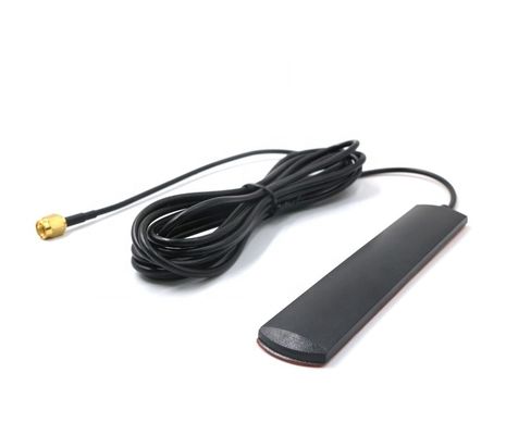 Vertical Polarization 433 Mhz Patch Antenna with 3.5dBi Gain and Adhesive Mounting