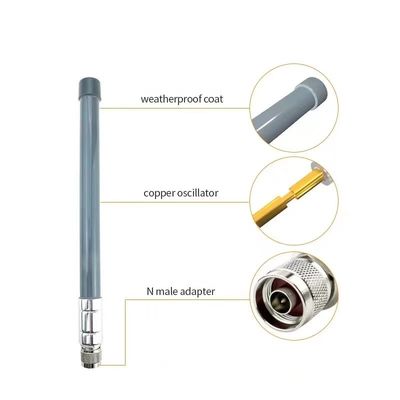 High Gain Hotspot Fiberglass Antenna 6dbi 8dbi 10dbi Outdoor Antenna for 868mhz 915mhz