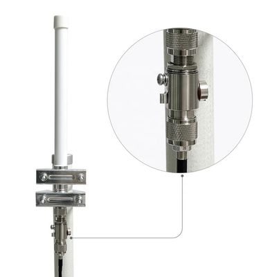 High Gain Hotspot Fiberglass Antenna 6dbi 8dbi 10dbi Outdoor Antenna for 868mhz 915mhz