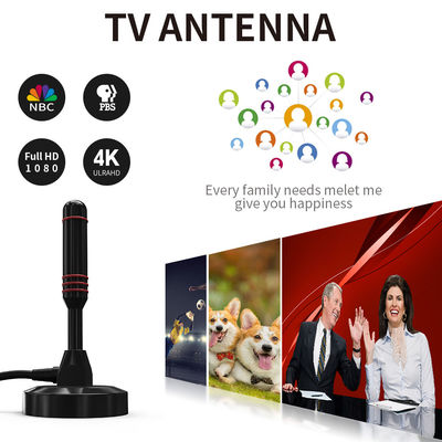 3-5V Supply Voltage Portable TV Antenna 3m DVB-T2 Indoor Antenna for ATSC Digital TV