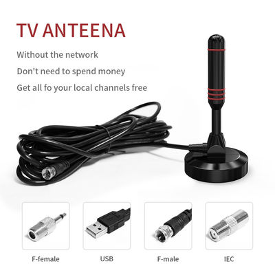 3-5V Supply Voltage Portable TV Antenna 3m DVB-T2 Indoor Antenna for ATSC Digital TV