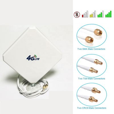 50W 35dBi Dual Connector 3G 4G LTE TS9 CRC9 Antenna Signal Booster Repeater Amplifier