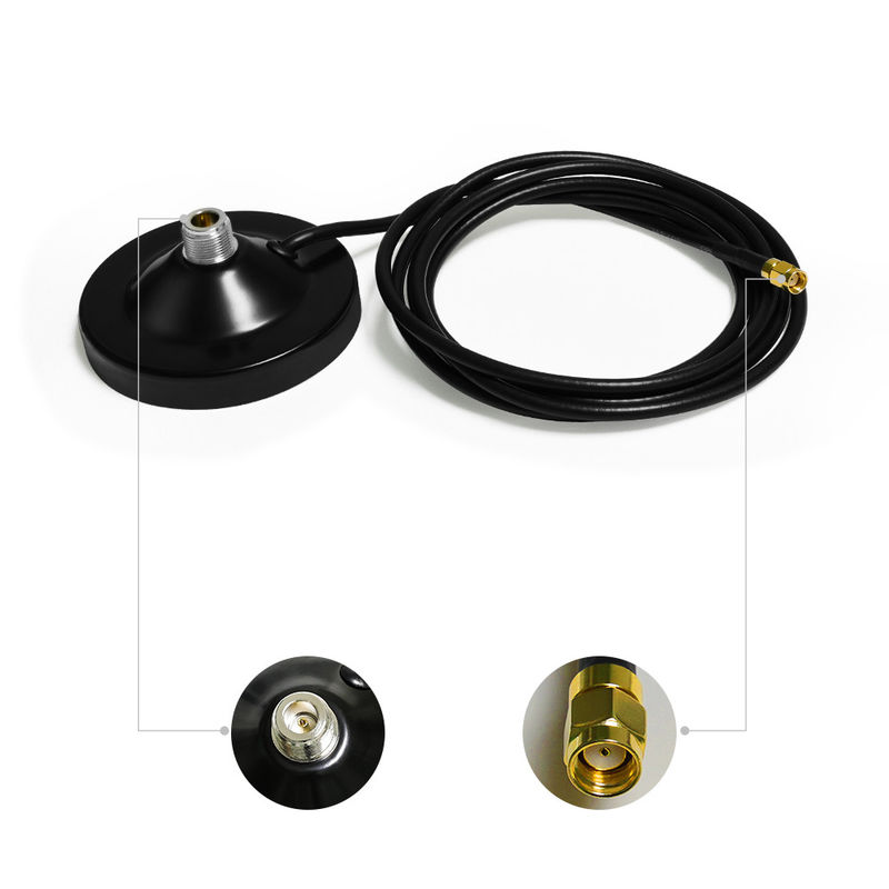 Base Station Antenna 90mm Strong Magnetic Base for Fiberglass Antenna