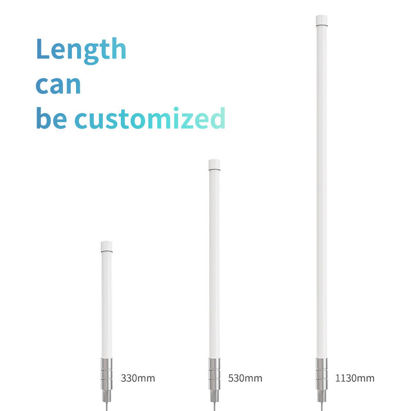 High Gain Hotspot Fiberglass Antenna 6dbi 8dbi 10dbi Outdoor Antenna for 868mhz 915mhz