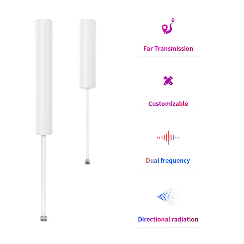 Customizable N-Female Connector 5G Outdoor Antenna for 600-3800MHz Frequency Band